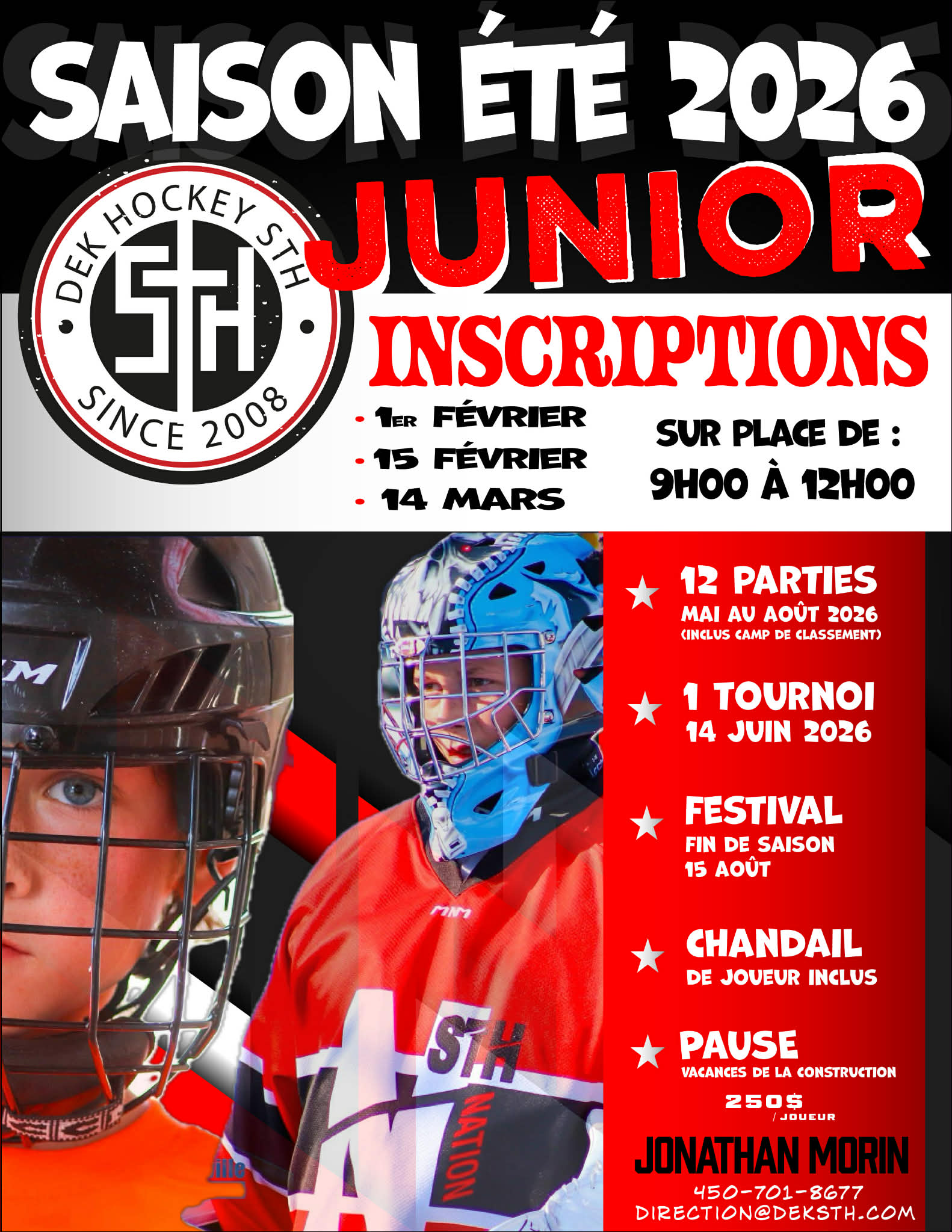 Junior ete 2025 affiche